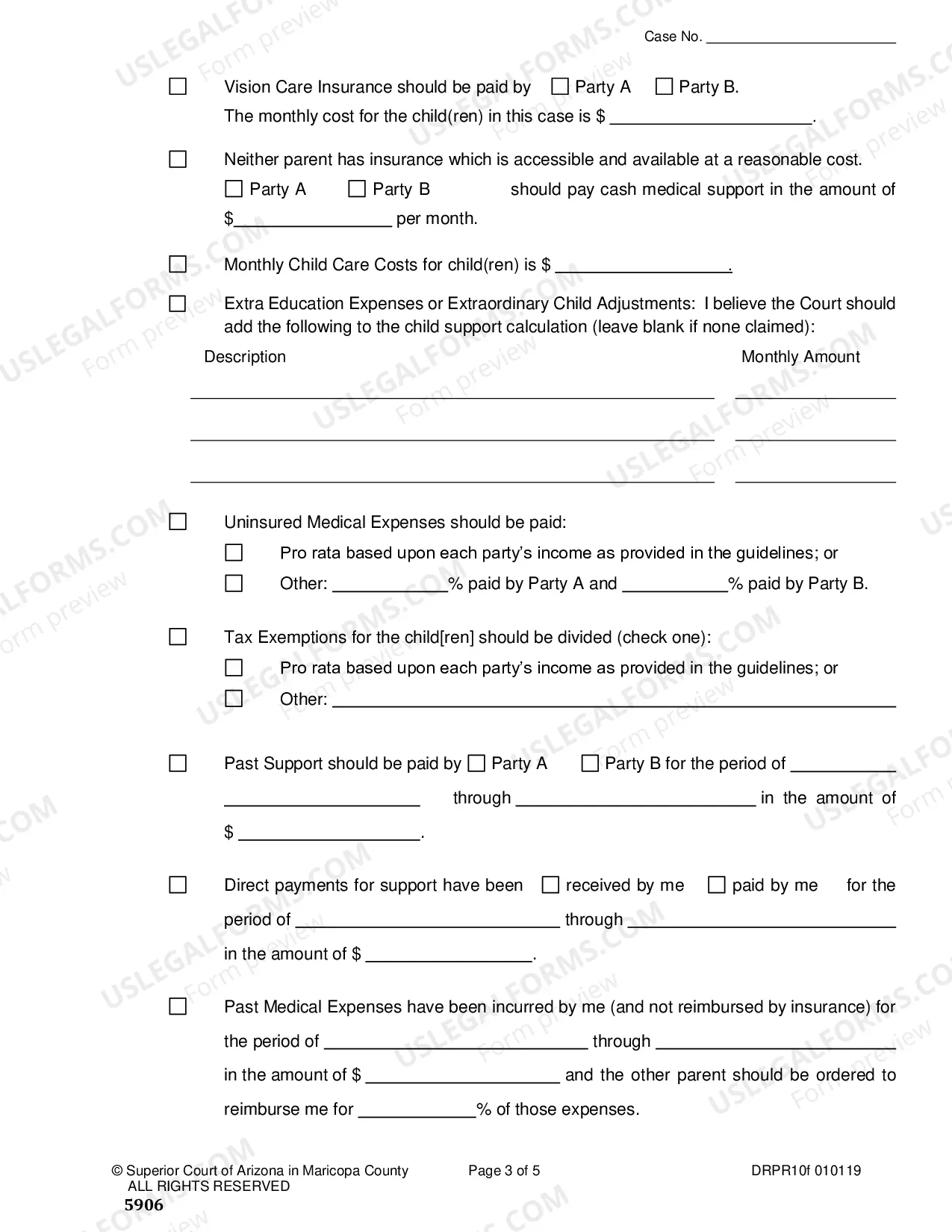 Preview Proposed Paternity Resolution Statement