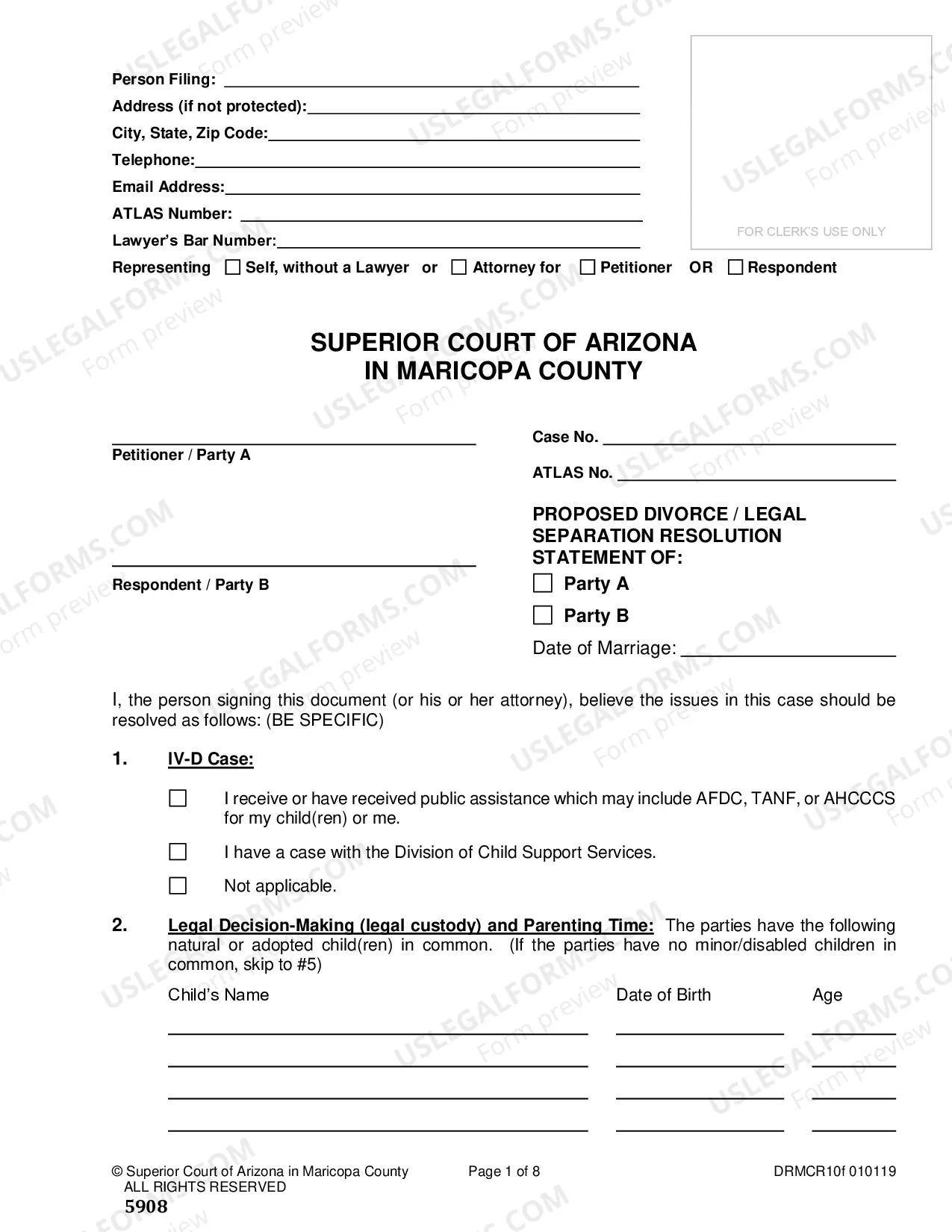 Preview Proposed Resolution Statement