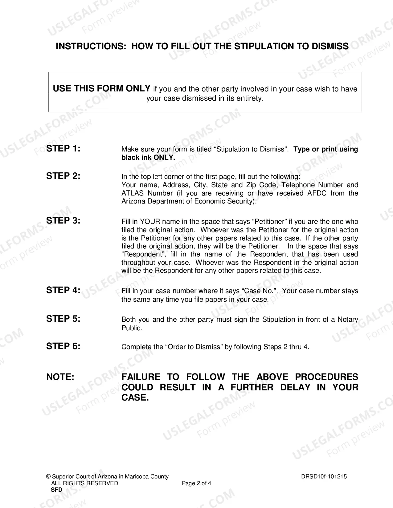Preview Stipulation to Dismiss