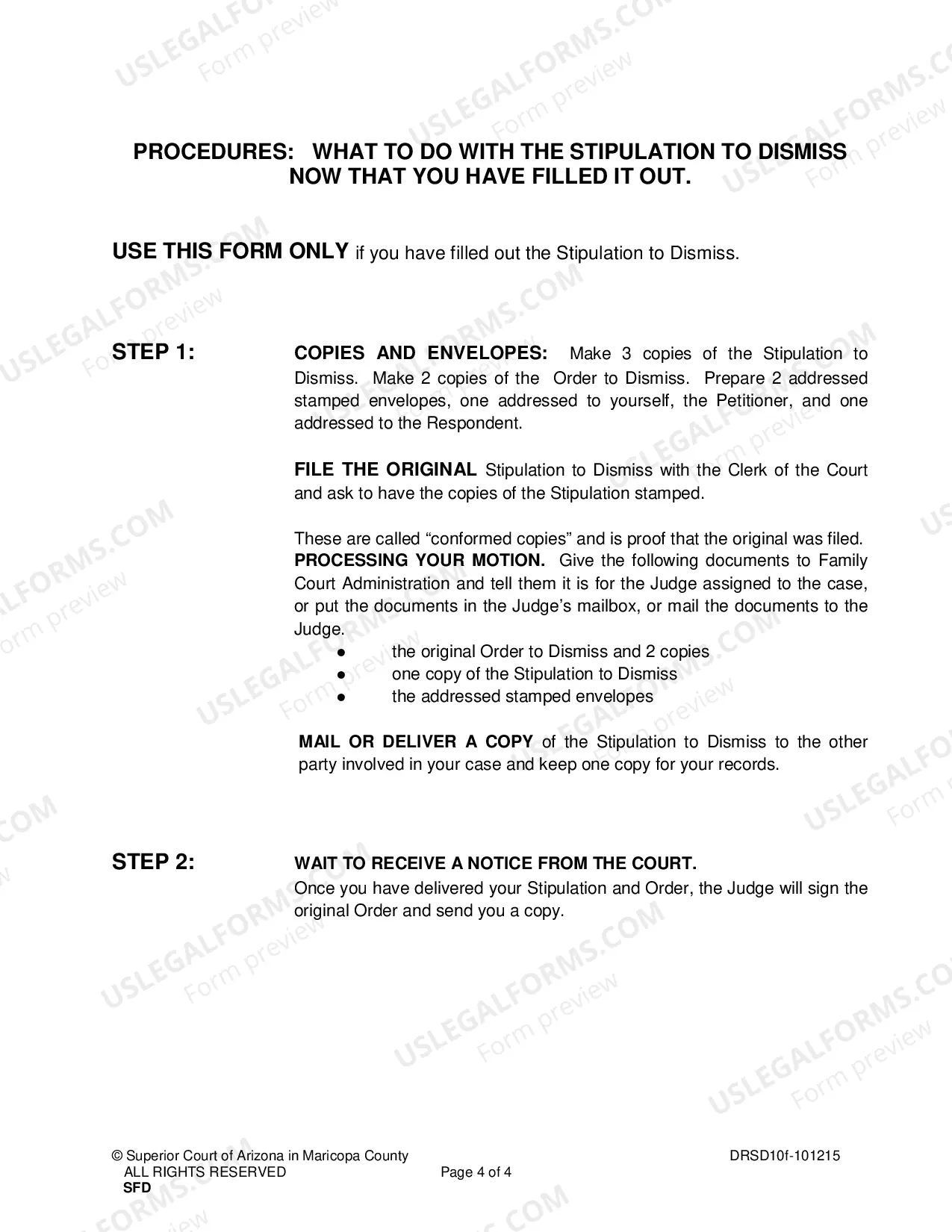 Preview Stipulation to Dismiss