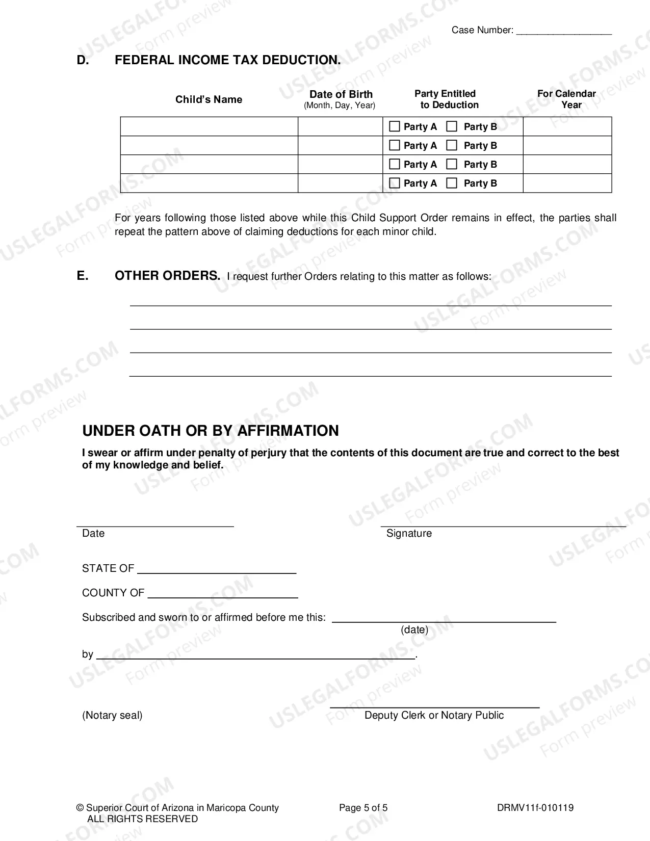 Preview Petition To Modify Child Parenting Time And Child Support