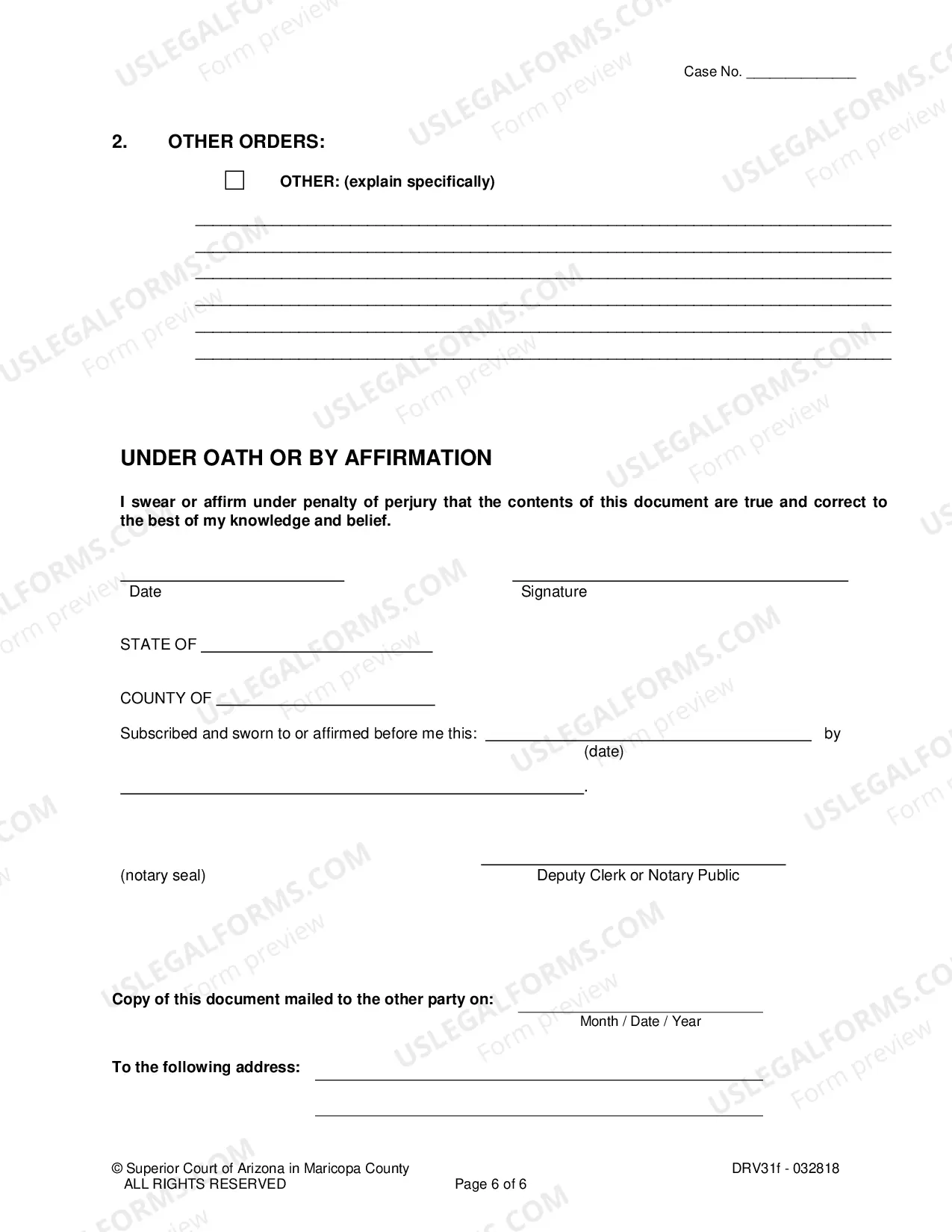Preview Response To Petition To Establish First Court Order For Parenting Time