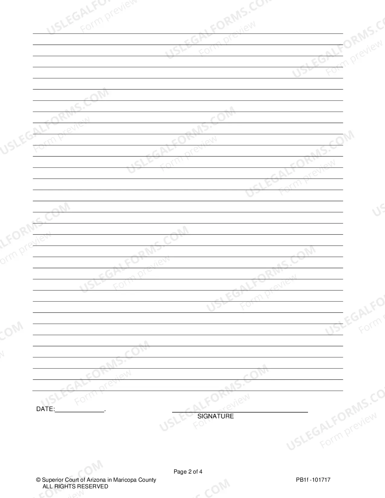 Preview Blank Pleading - Probate