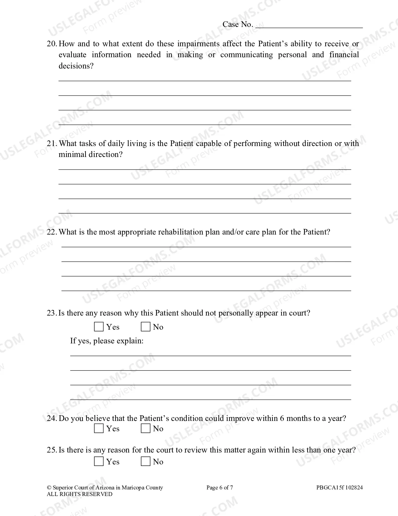 Preview Guidelines for Physician Report
