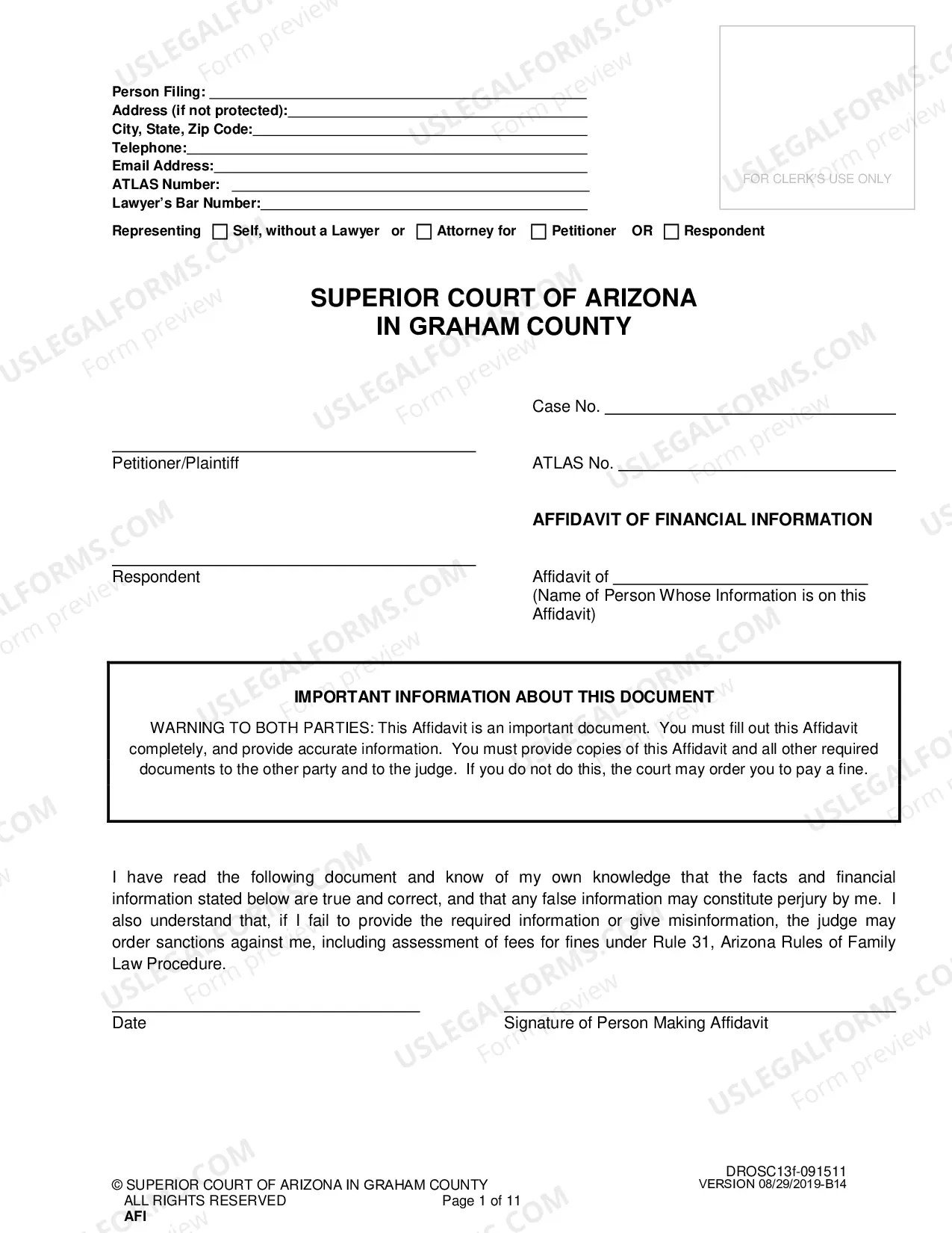 Preview Petition to Modify a Child Support Order