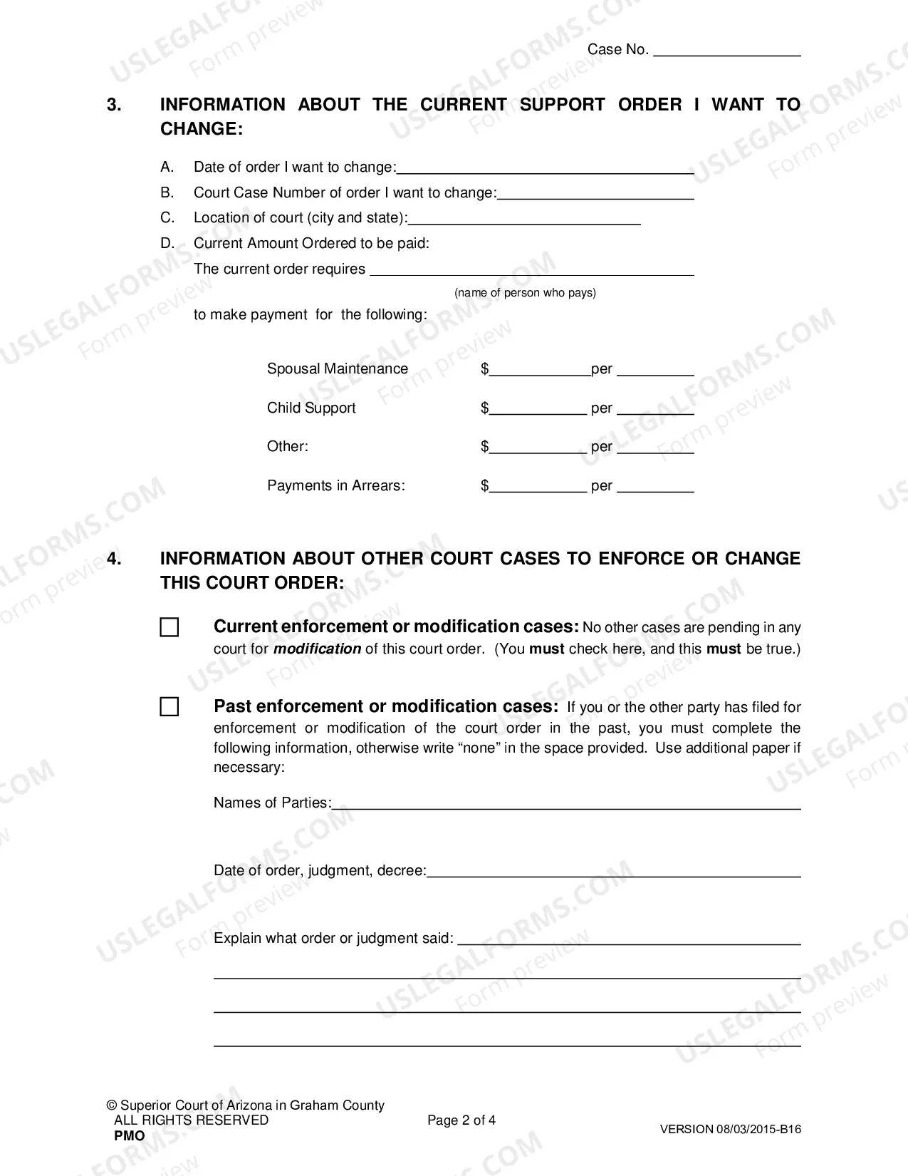 Preview Petition to Modify Child Support 15% or More