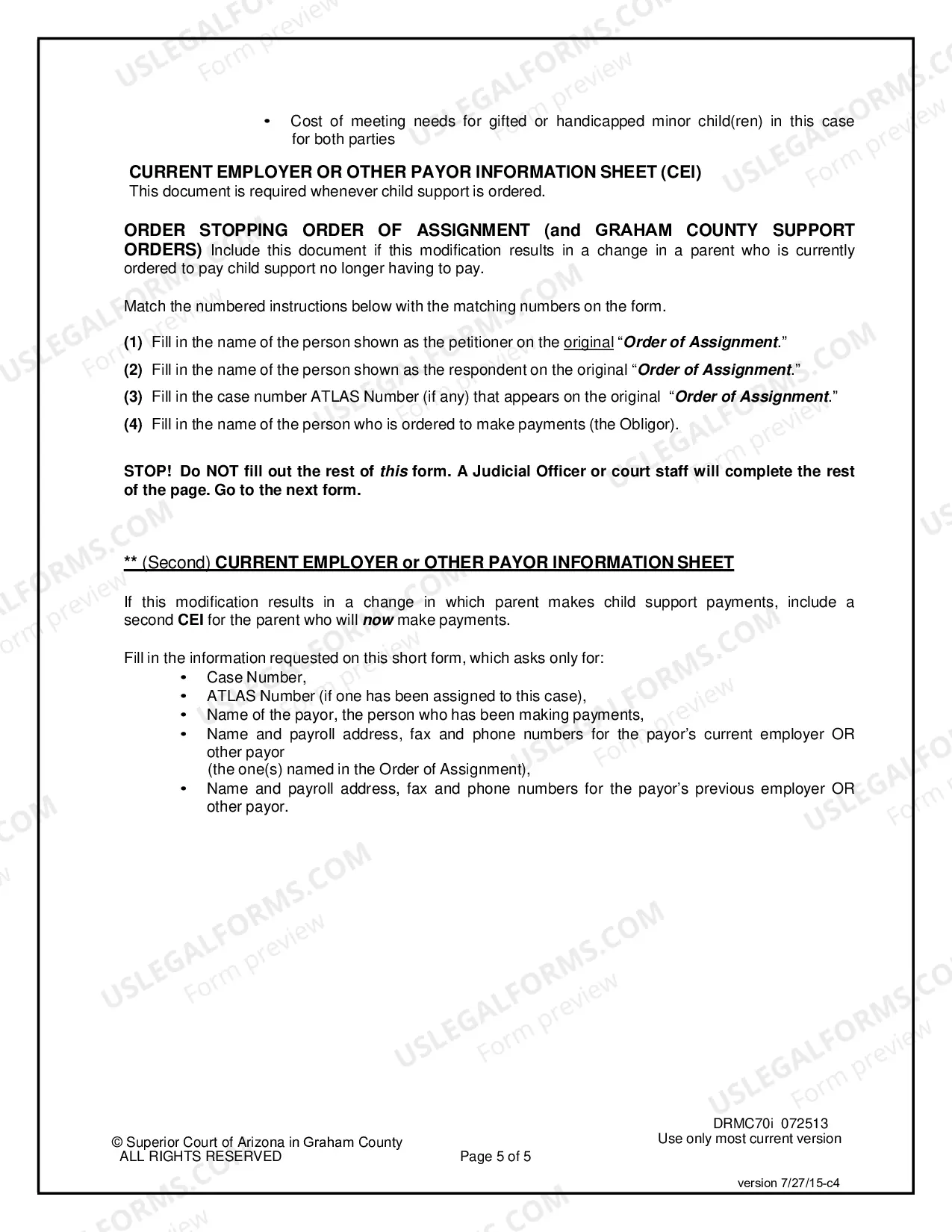 Preview Agreement to Modify Prior Court Order Regarding Custody, Parenting Time and Child Support