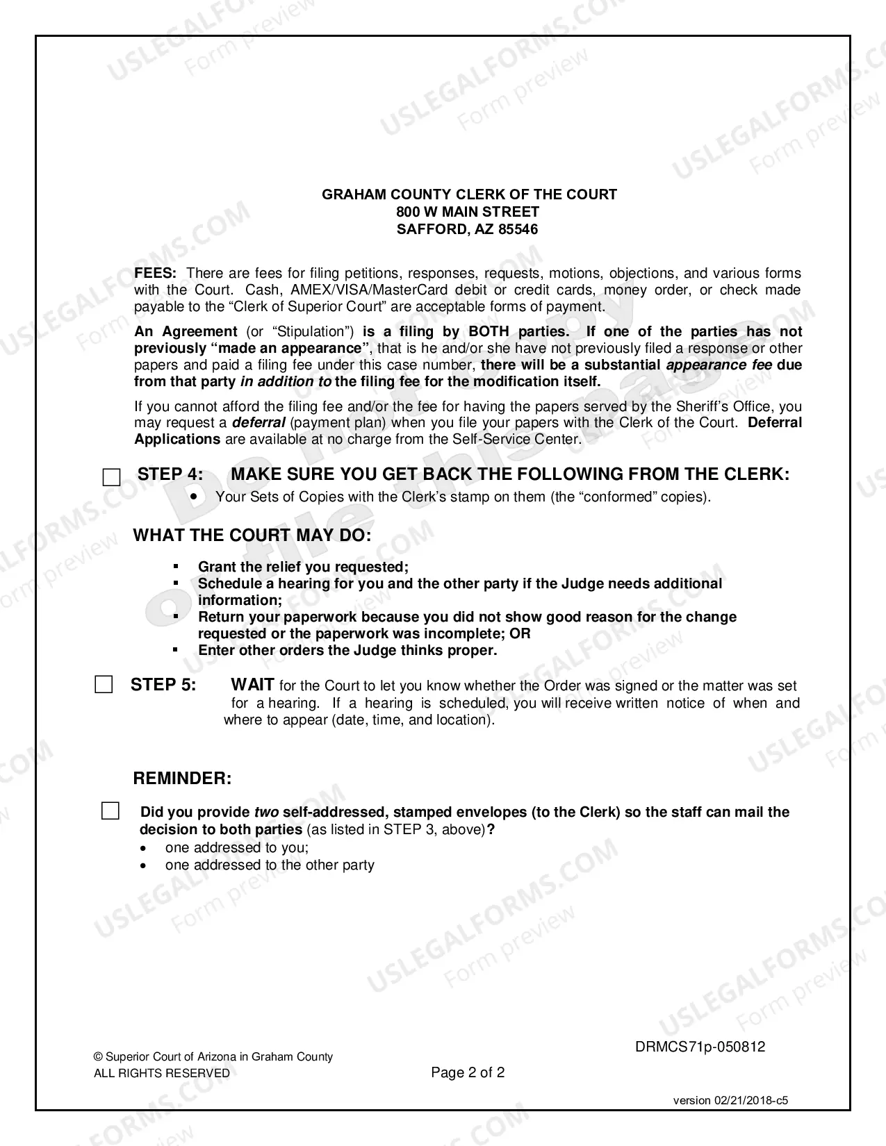Preview Agreement to Modify Child Support when All Parties Will Sign the Agreement