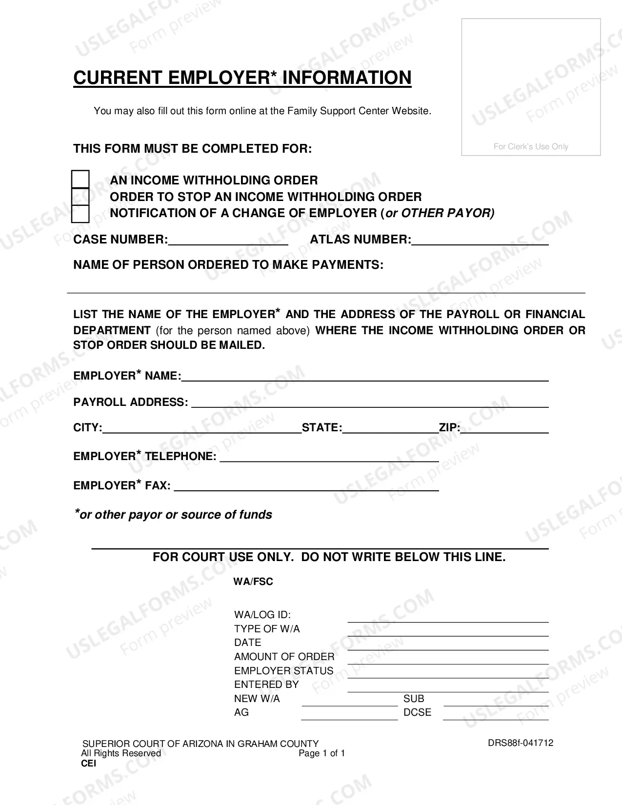 Preview Agreement to Modify Income Withholding Order when All Parties Will Sign