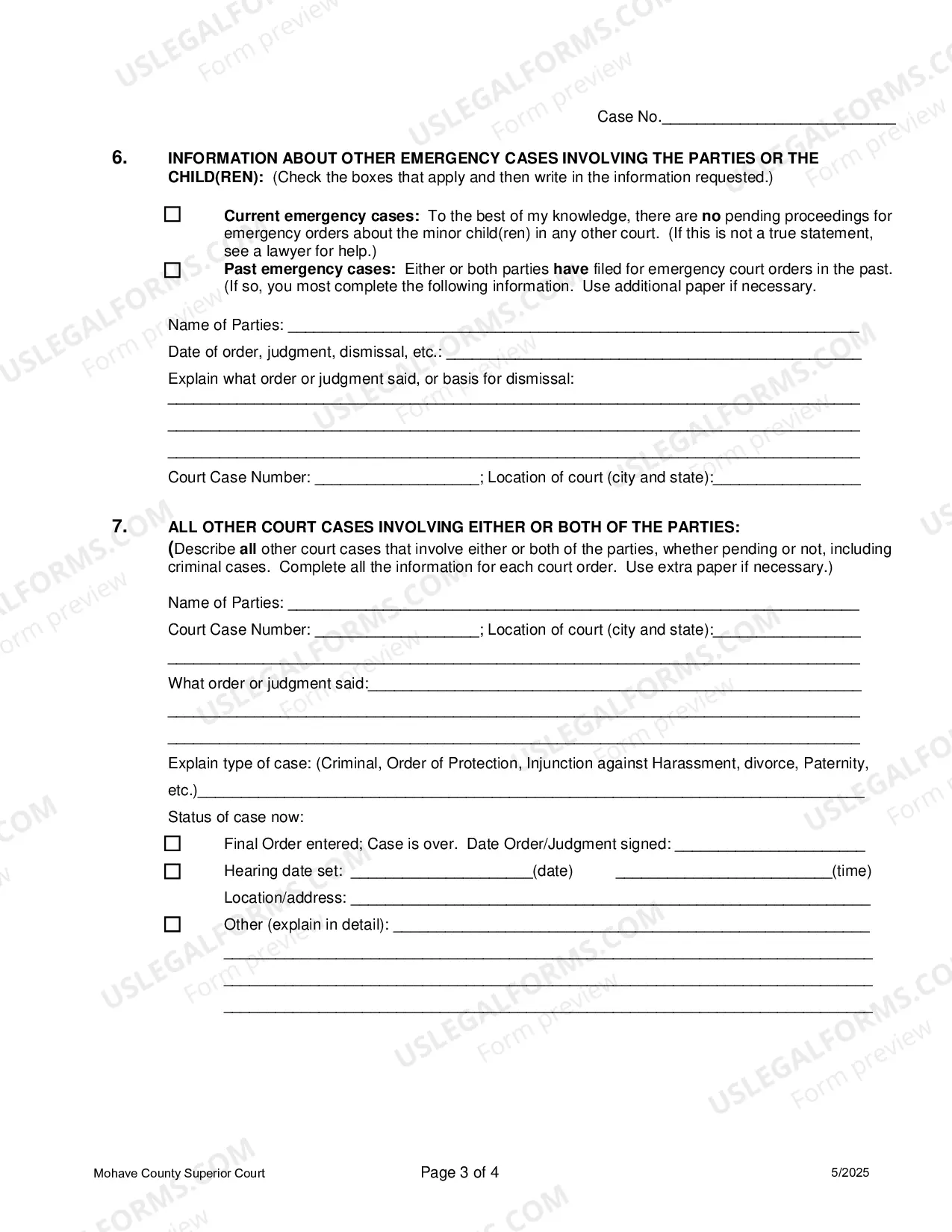 Preview Petition For Emergency Temporary Order