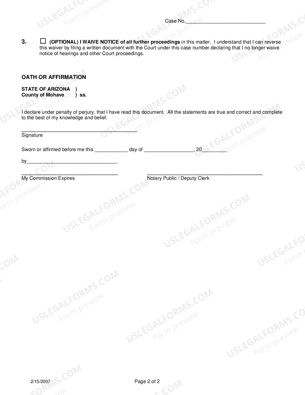Preview Permanent Guardianship and/or Conservatorship for a Minor