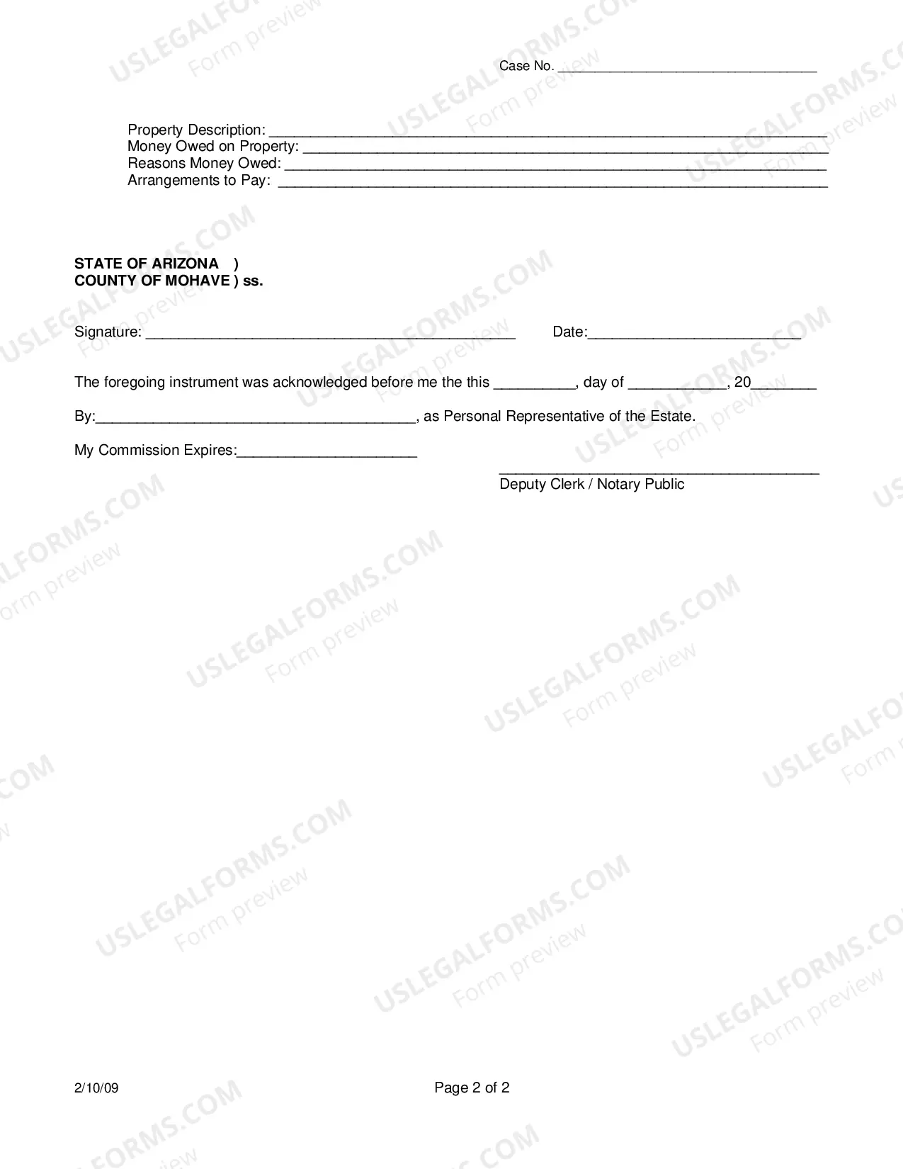 Preview Instrument or Deed of Distribution