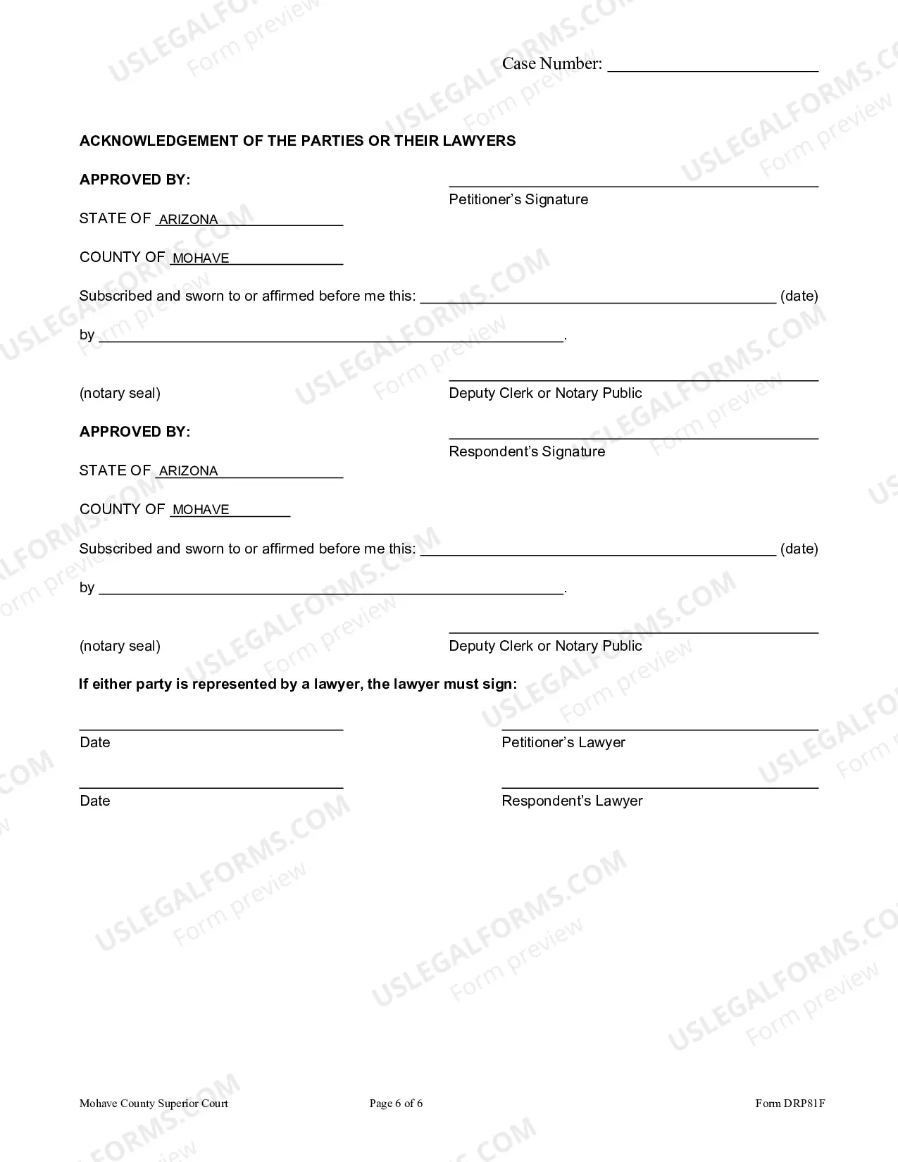 Preview Judgment And Order For Paternity