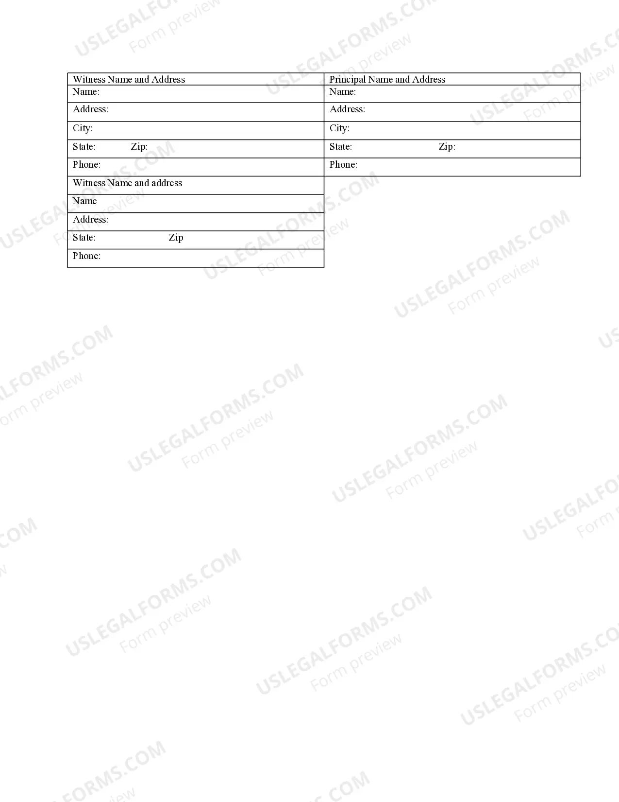 Preview Revocation of Mental Health Care Power of Attorney