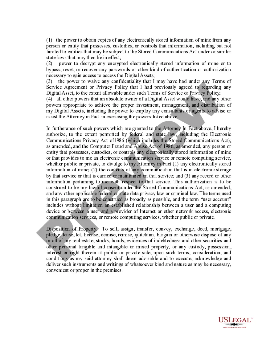 Get Limited Power of Attorney where you Specify Powers with Sample Powers Included Preview Limited Power of Attorney where you Specify Powers with Sample Powers Included