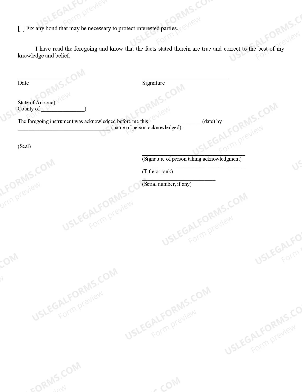 Preview Petition for Formal Appointment of Special Administrator