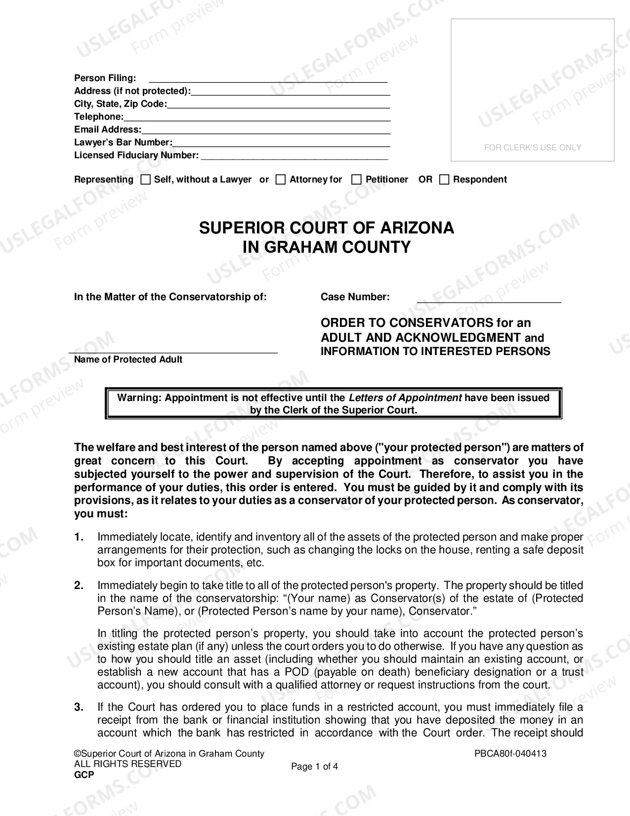 Preview Conservator for an Adult - Preparing for and Attending the Court Hearing