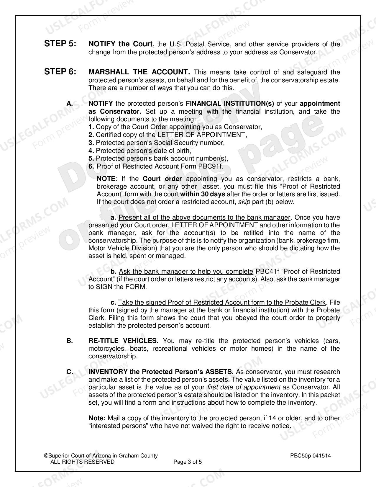 Preview Role and Responsibilities of a Conservator
