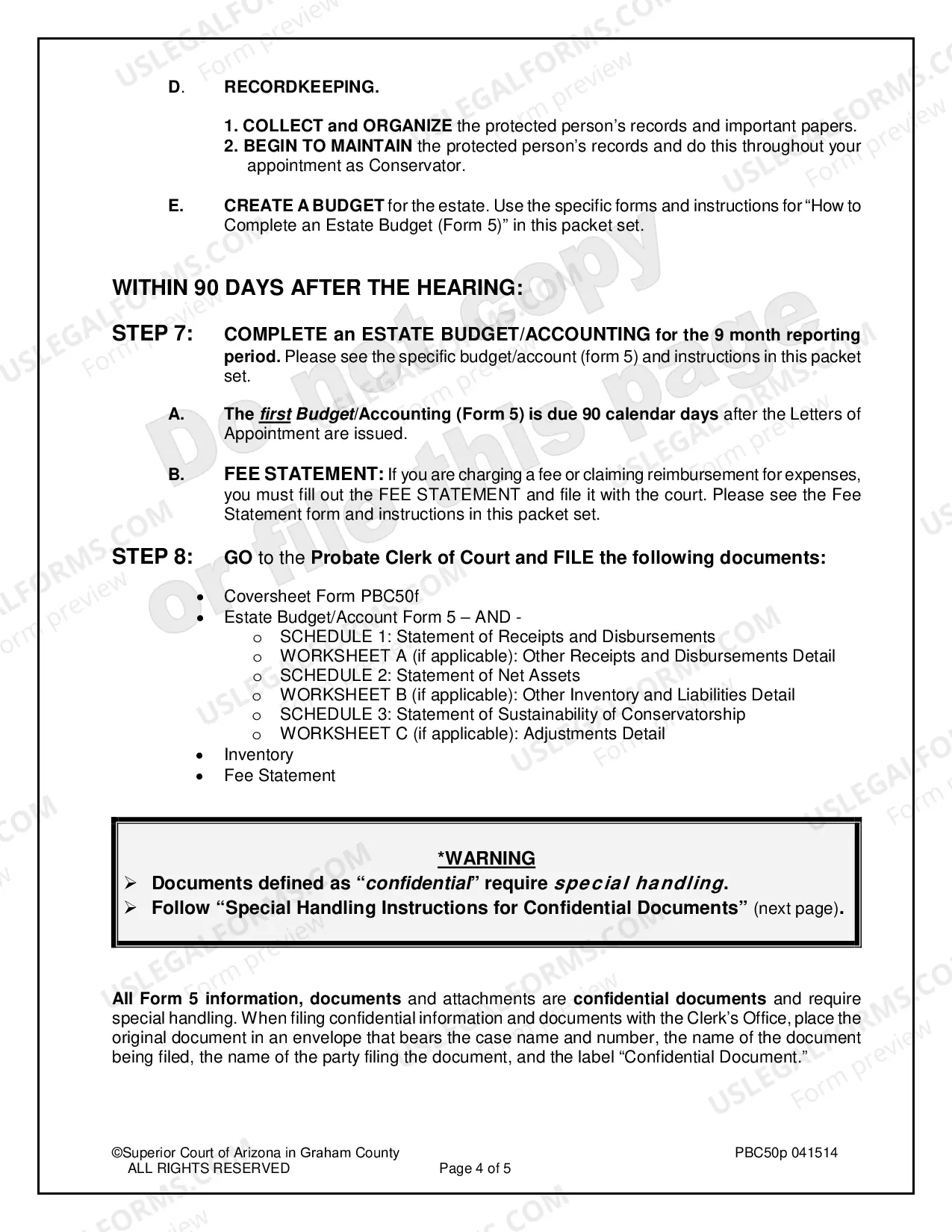 Preview Role and Responsibilities of a Conservator