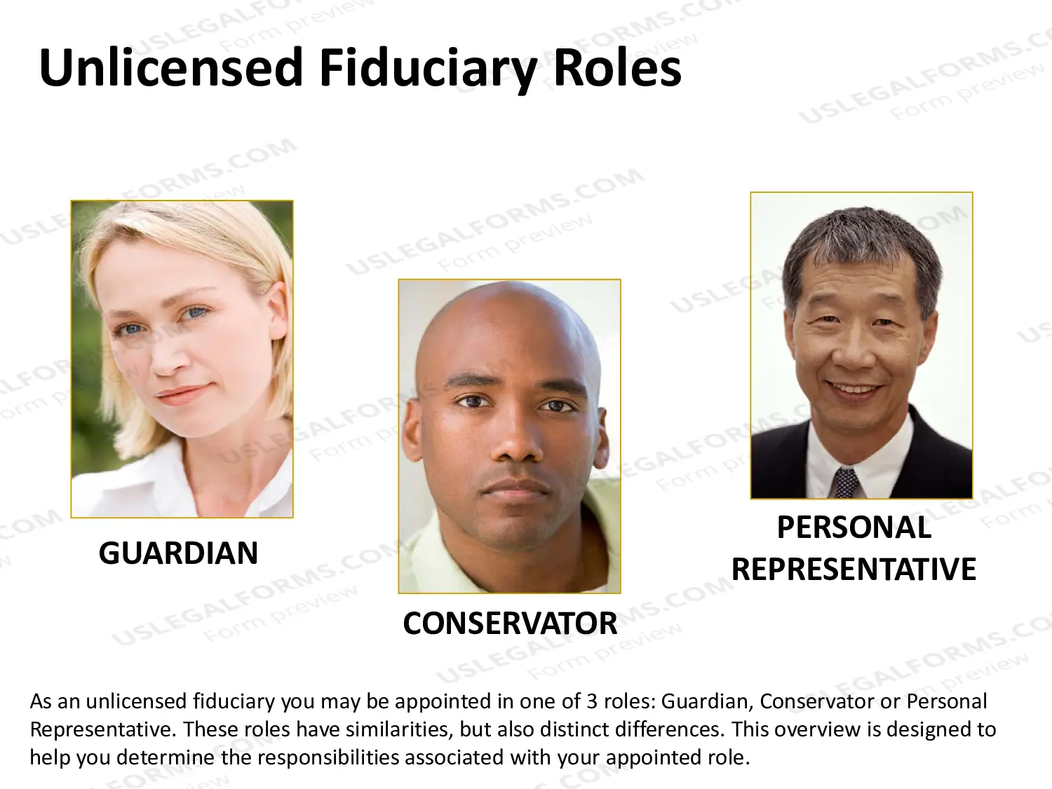 Preview Unlicensed Fiduciary Training (PB1)