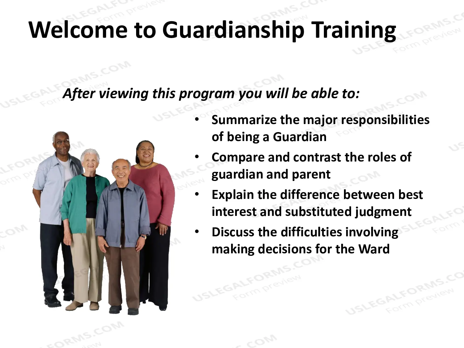 Preview Guardianship Training (PB2)