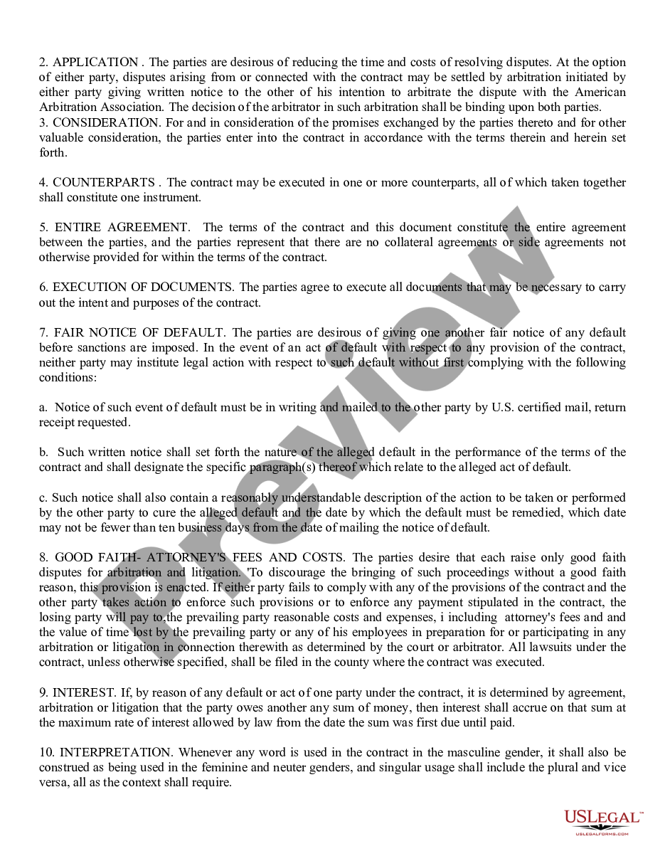 page 1 Contract, General Purpose preview