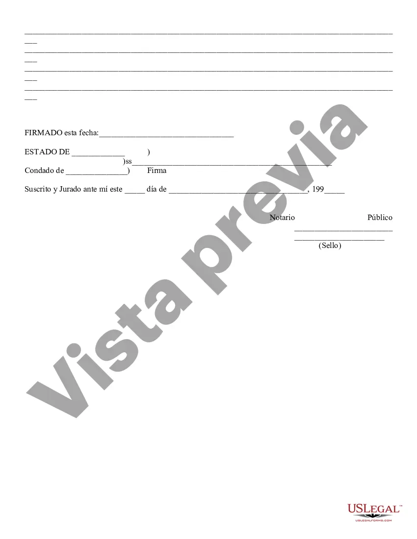 Preview Declaración de Deseos a Testamentos y Fideicomisos