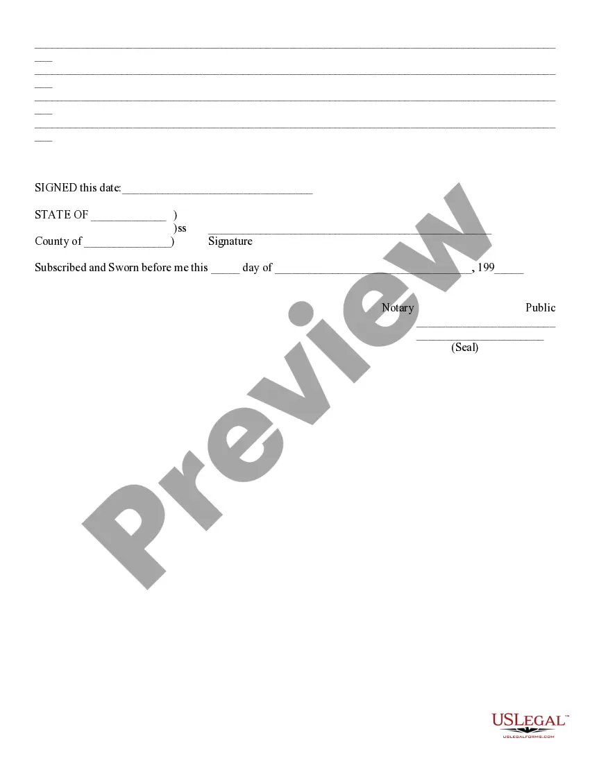 Preview Statement of Wishes to Wills and Trusts