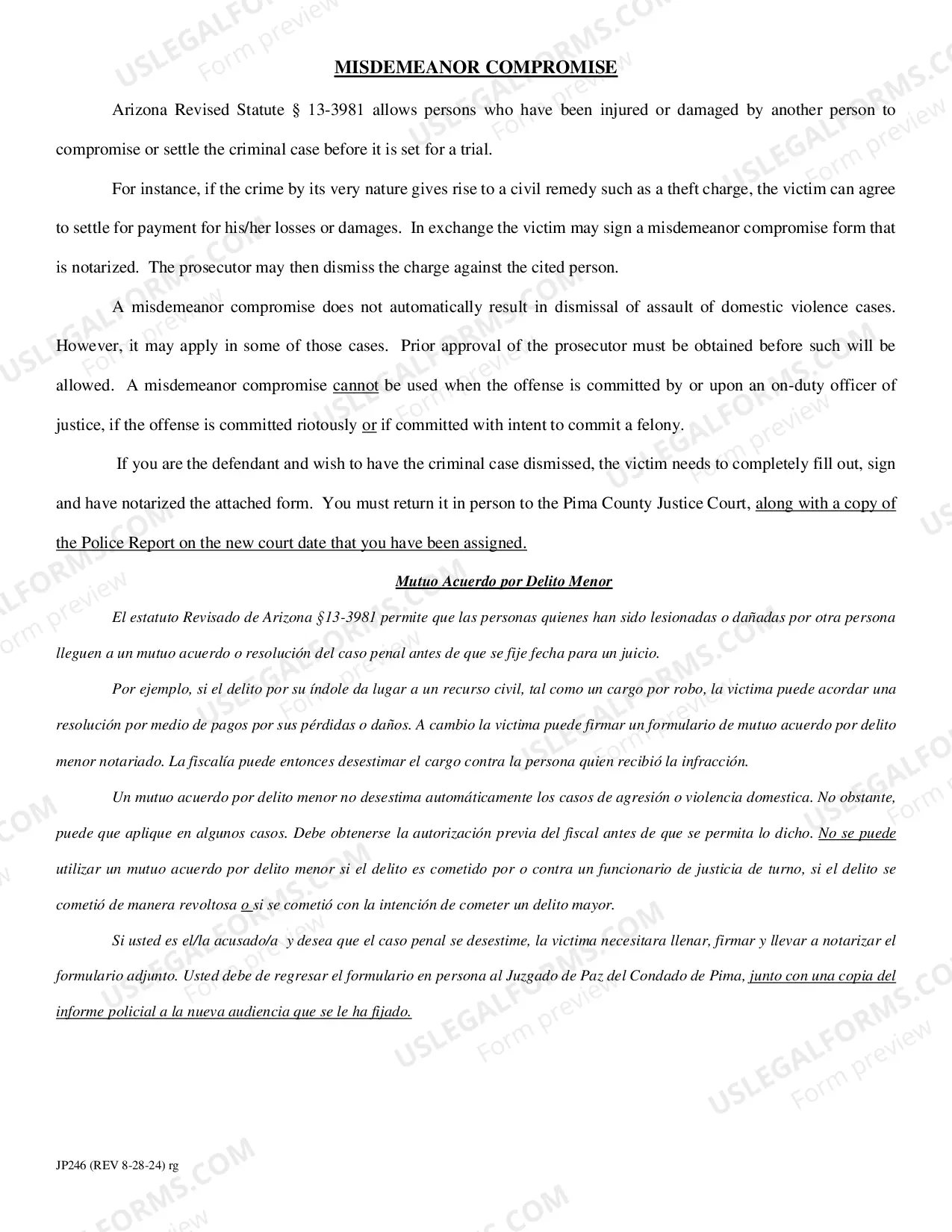 Preview Criminal and Civil Traffic Compromise
