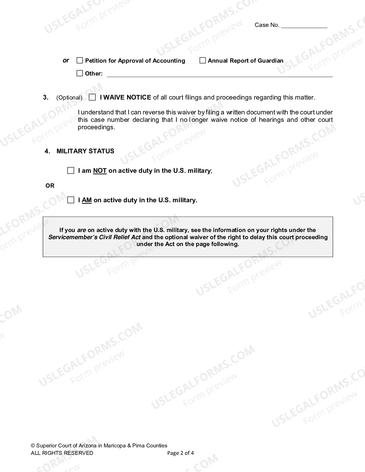 Preview Notice of Hearing