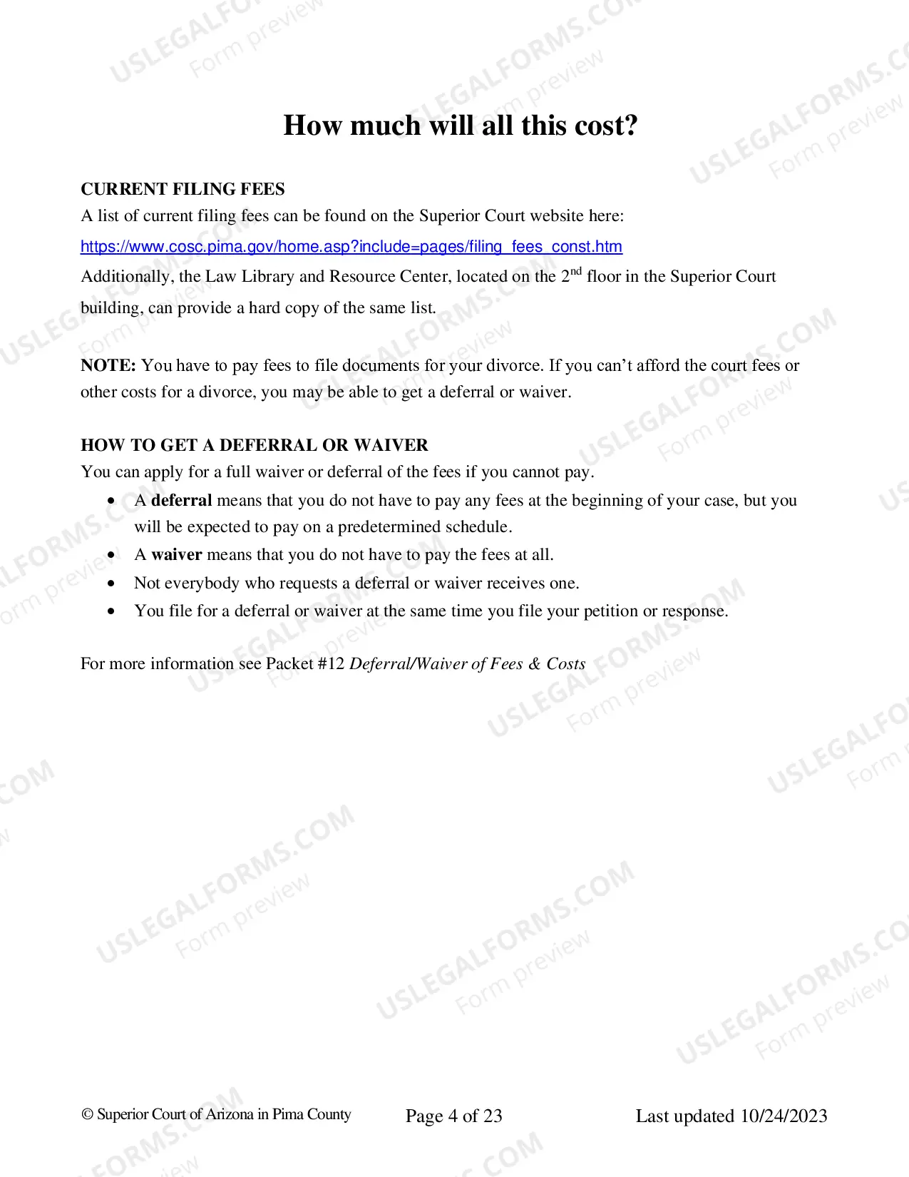 Preview Request to Enforce Support