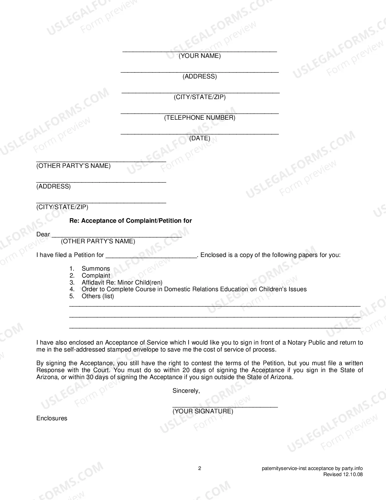Preview Affidavit Showing Circumstances Why Service By Publication Was Used And About Publication (Paternity)