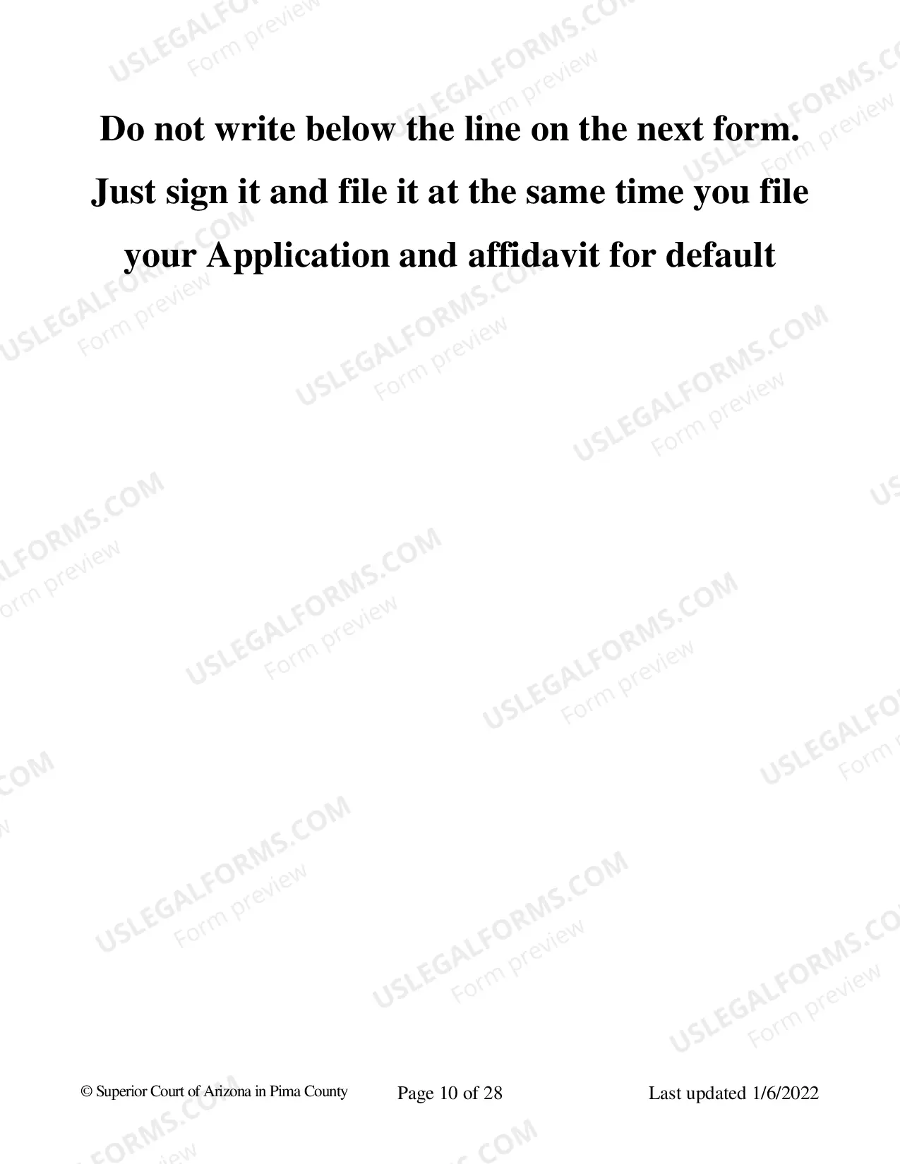 Preview Application For Default Affidavit Of Default And Entry Of Default