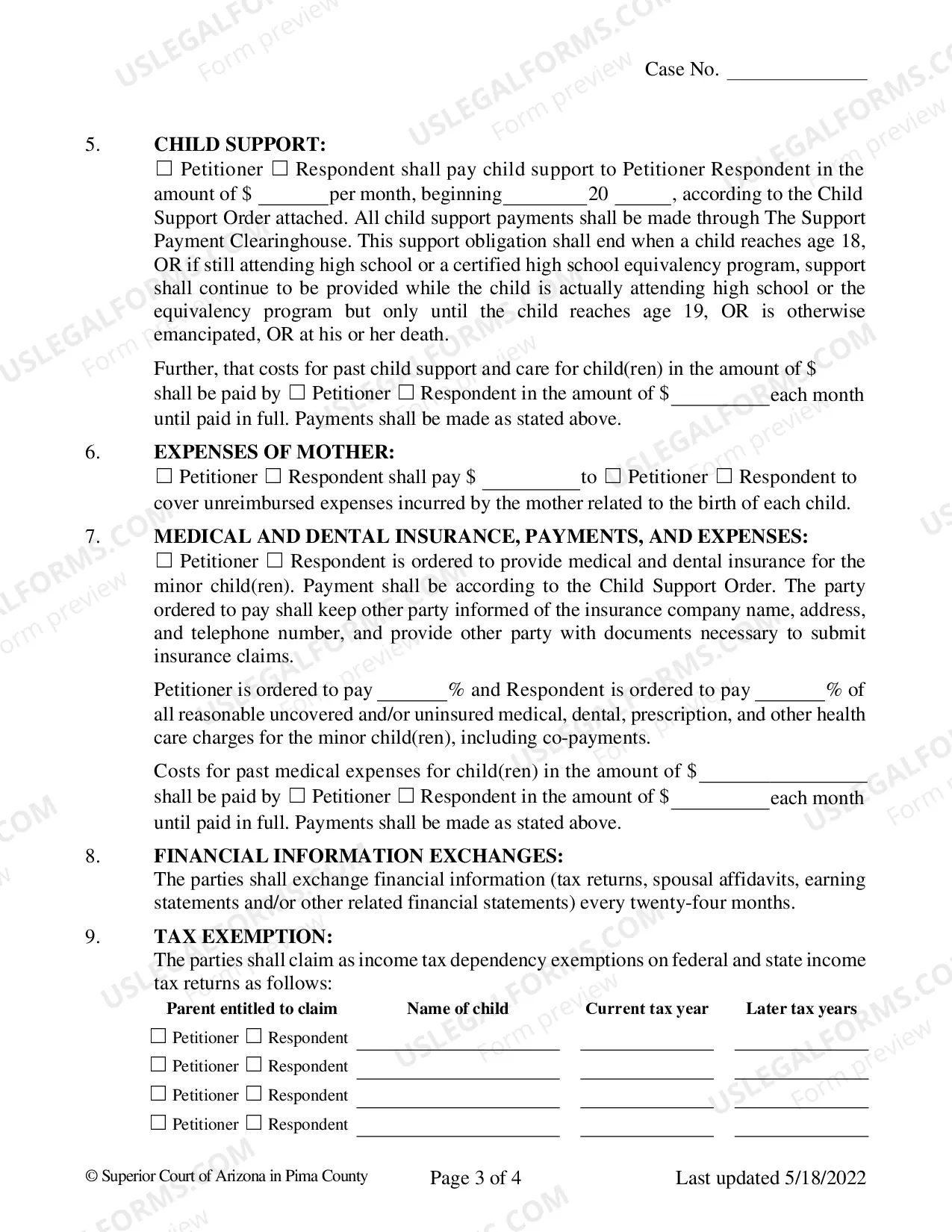 Preview Paternity Judgment