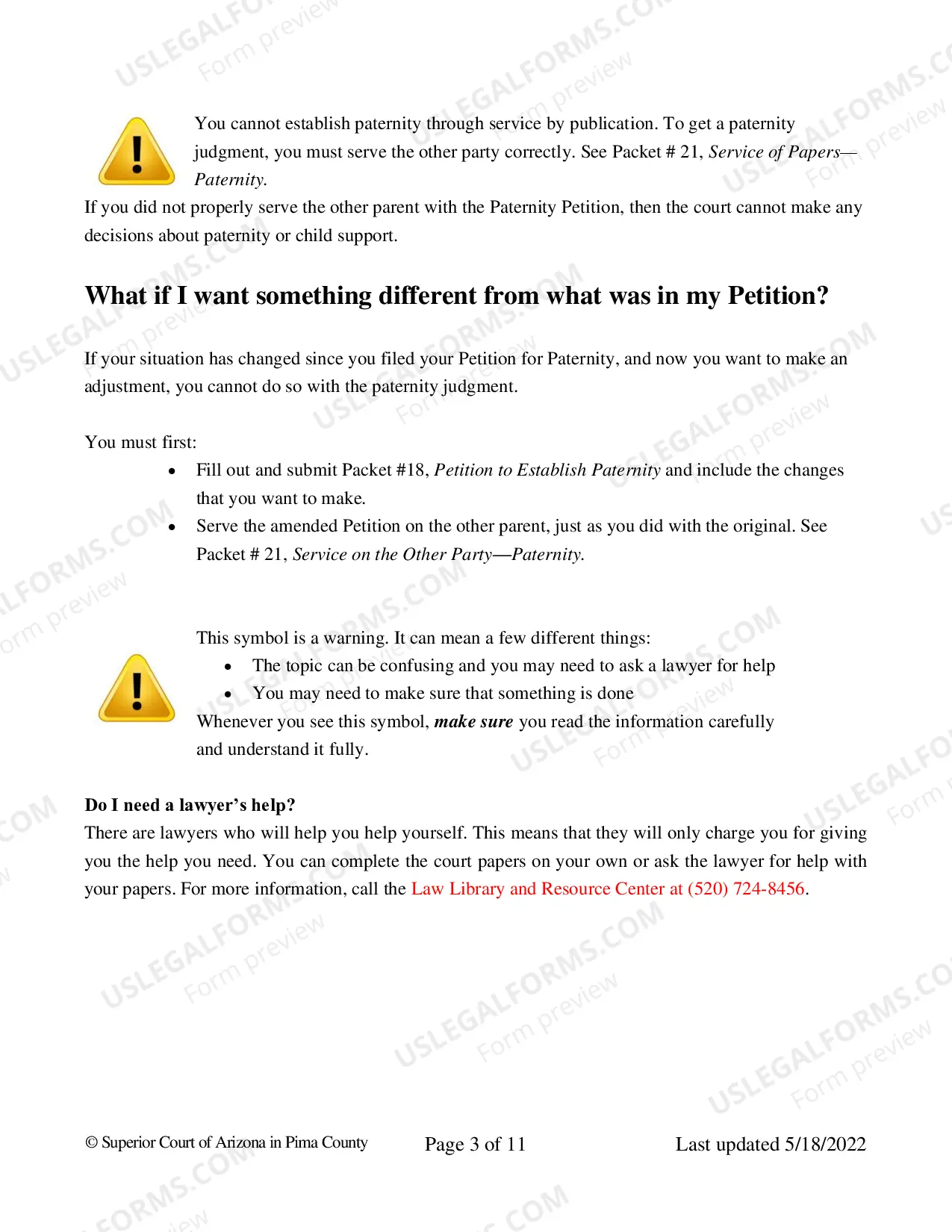 Preview Paternity Judgment