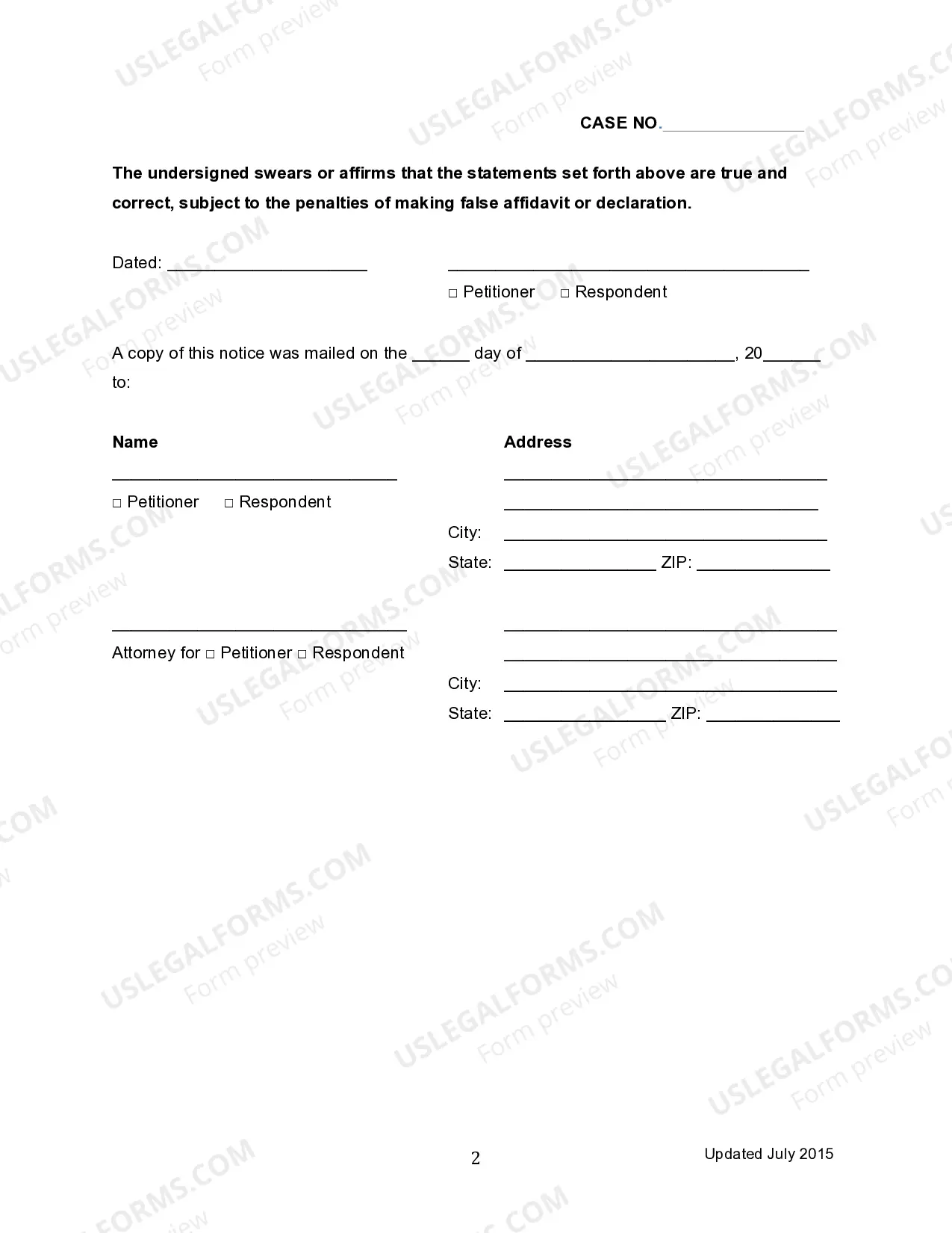 Preview Order For Protected Address