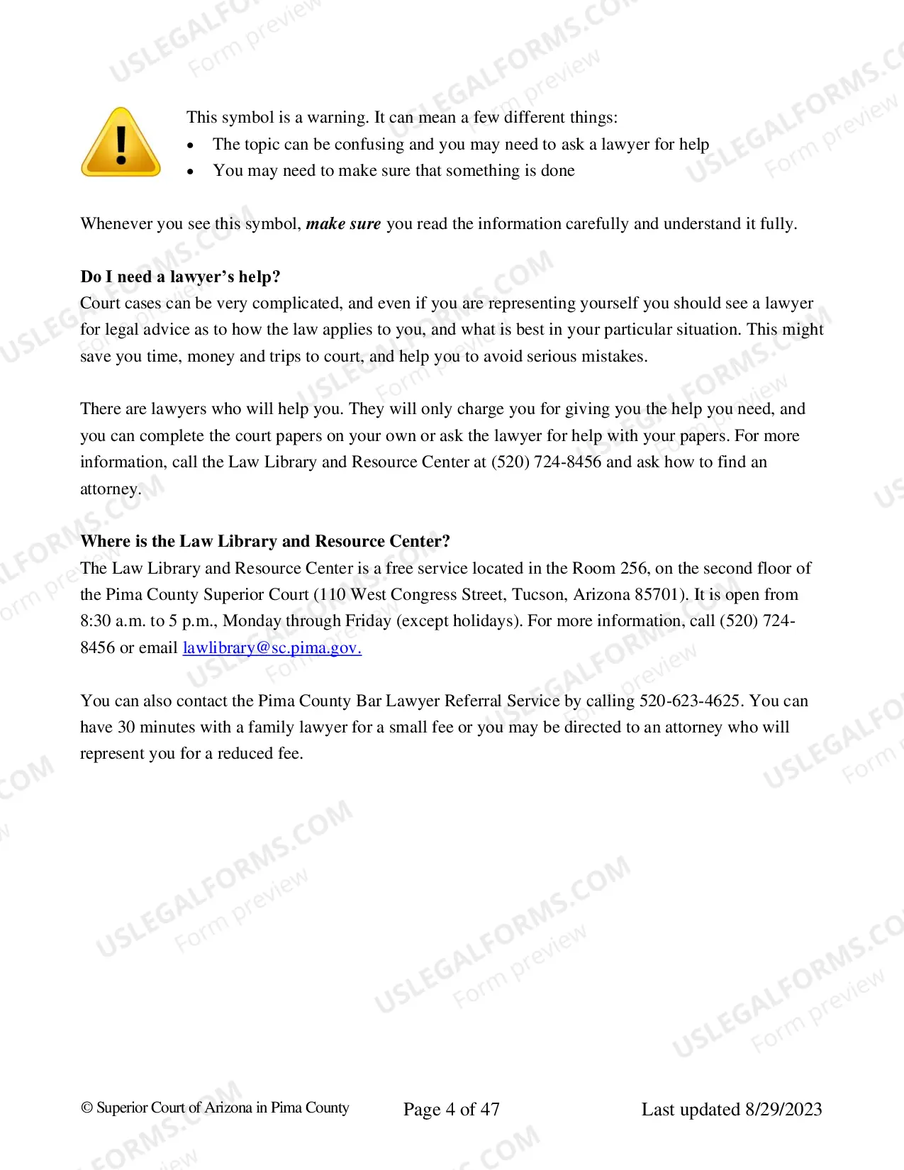 Preview Divorce without Children Packet