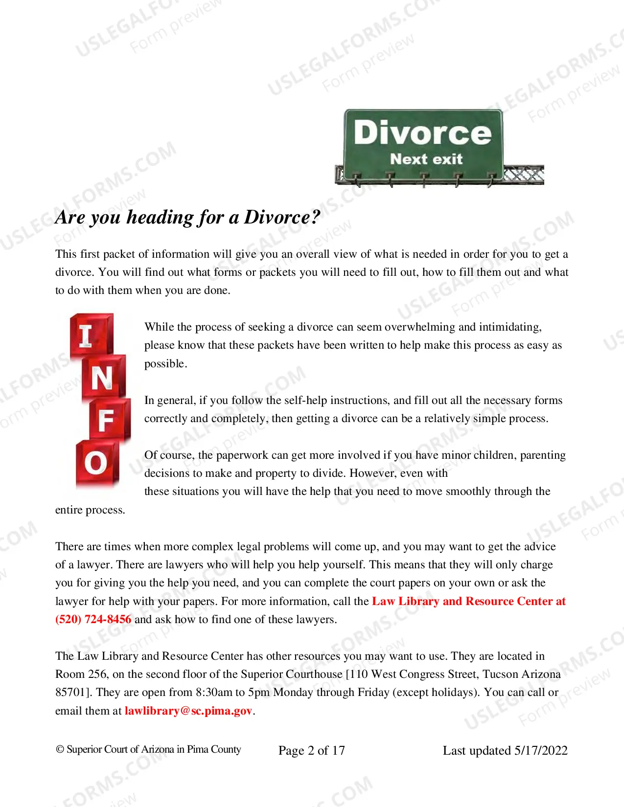 Preview Divorce - General Information