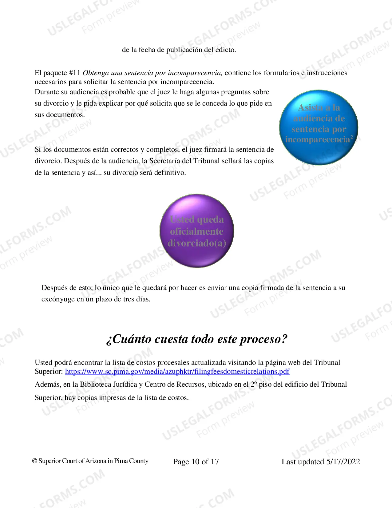 Preview Divorcio - Informacion General