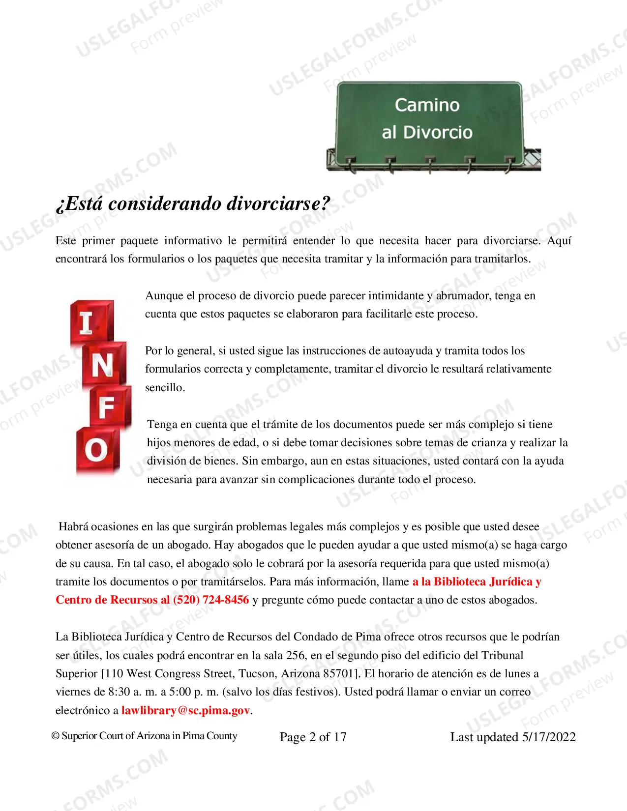 Preview Divorcio - Informacion General