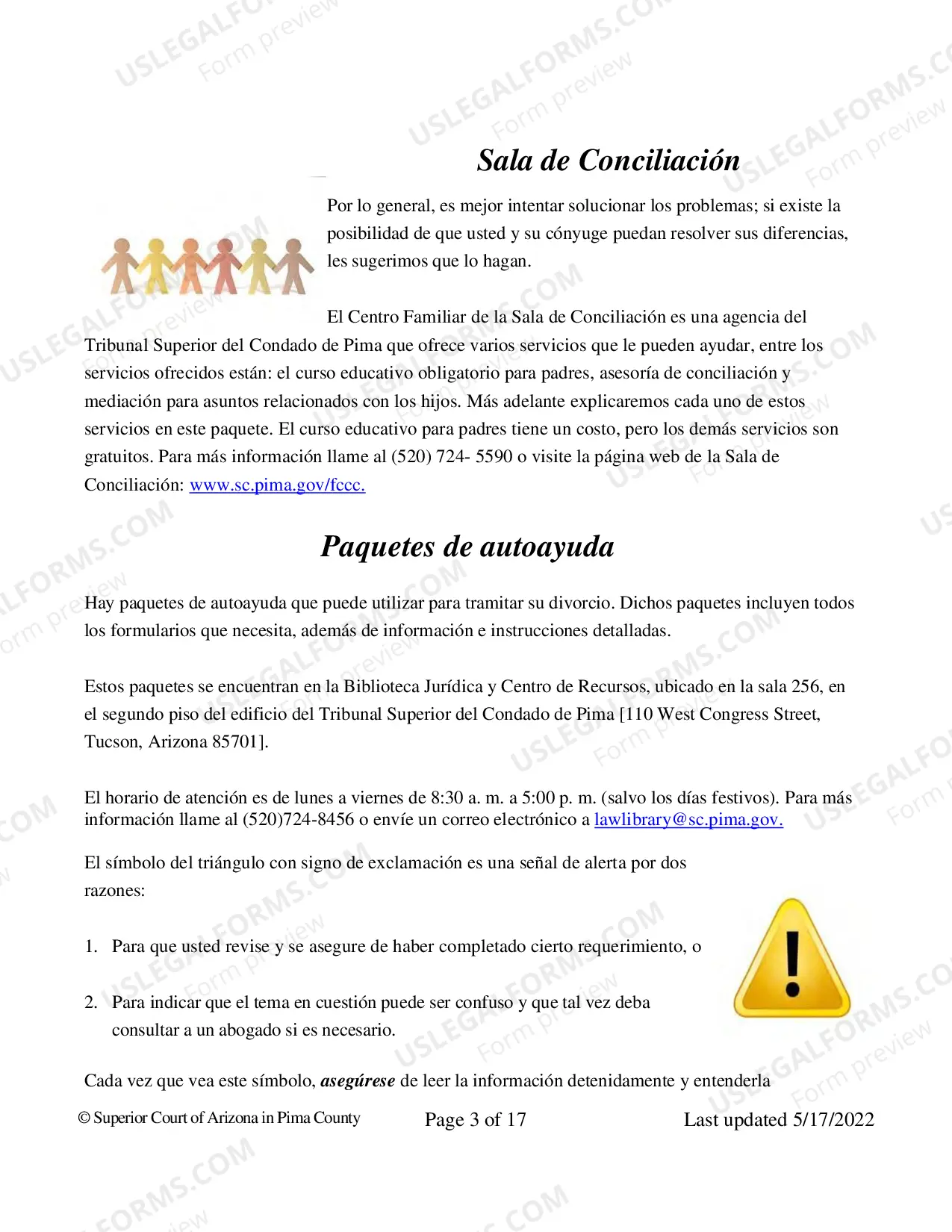 Preview Divorcio - Informacion General