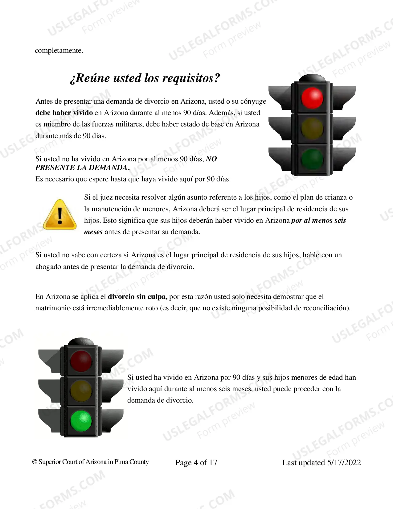 Preview Divorcio - Informacion General