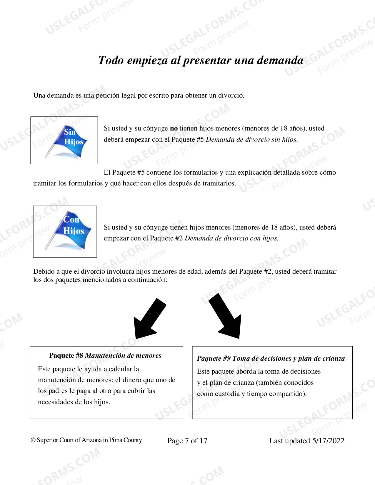 Preview Divorcio - Informacion General
