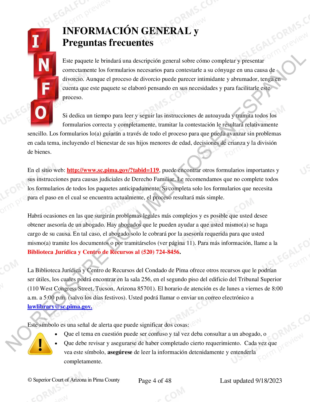 Preview Divorcio con Hijos - Respuesta