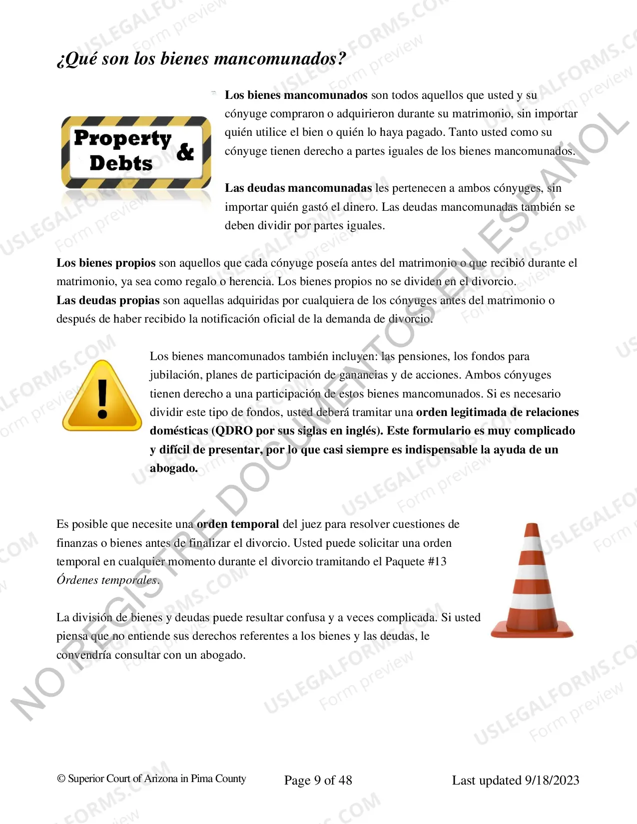 Preview Divorcio con Hijos - Respuesta