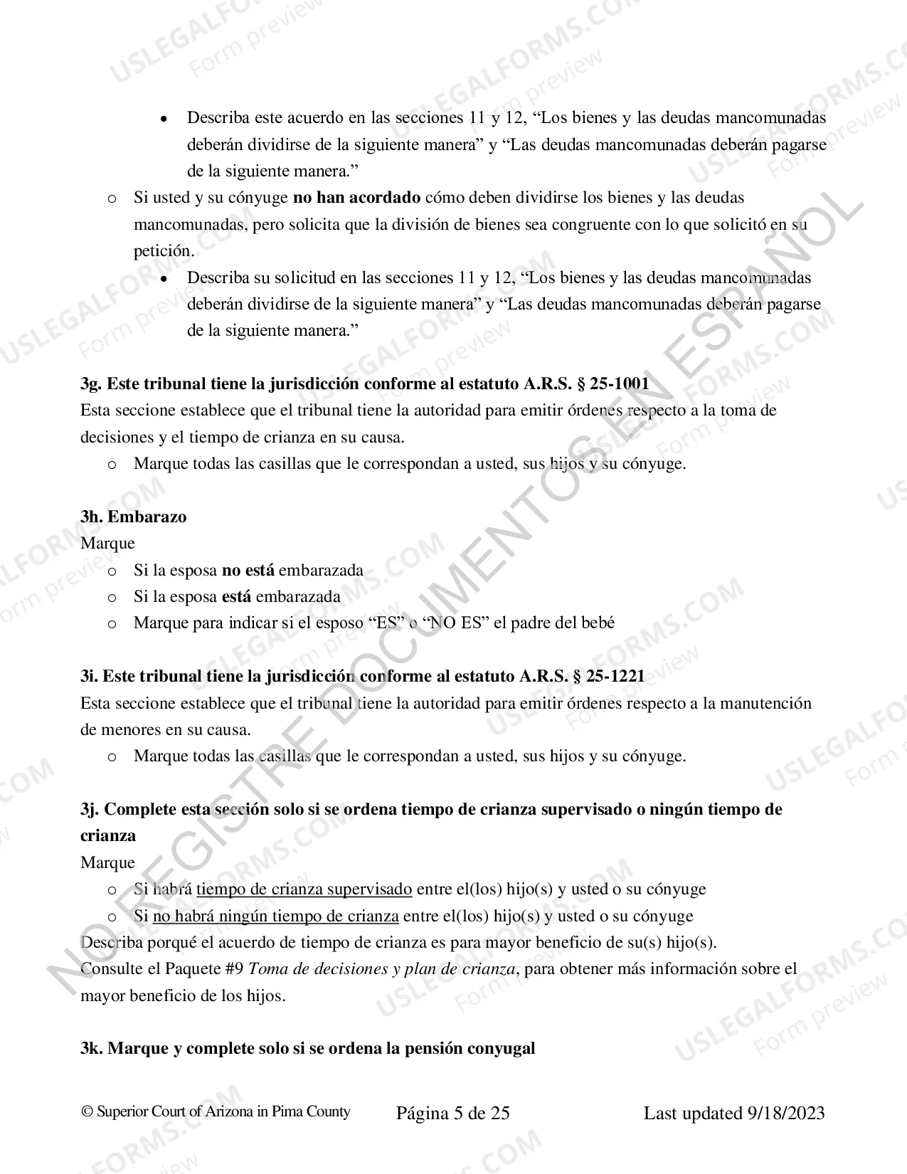 Preview Divorcio con Hijos - Decreto