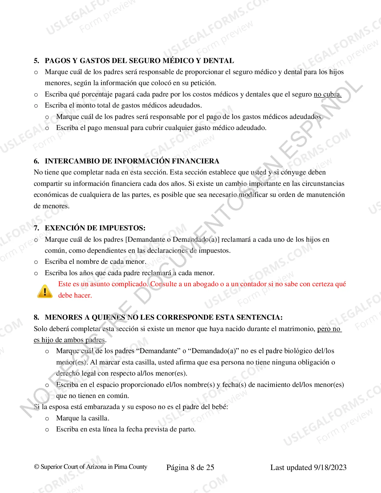 Preview Divorcio con Hijos - Decreto