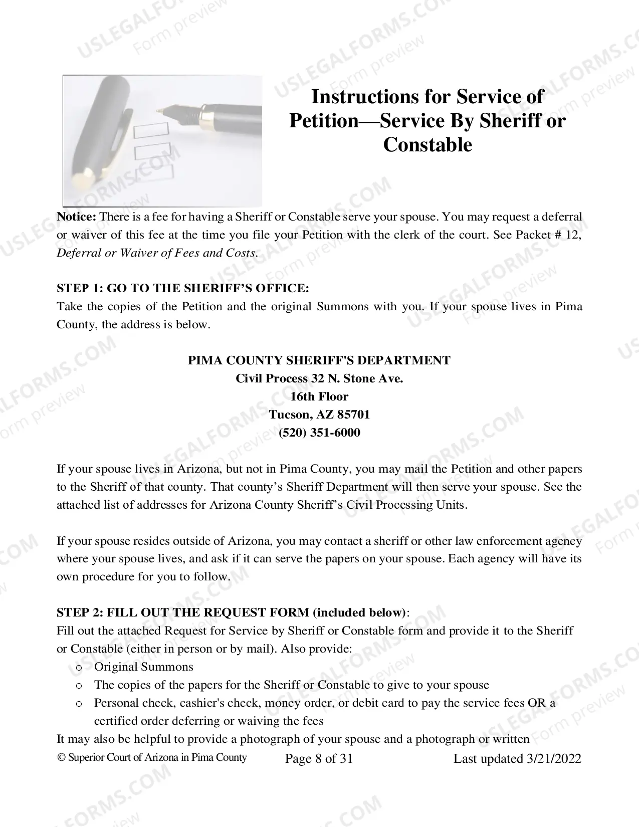 Preview Service on the Other Party