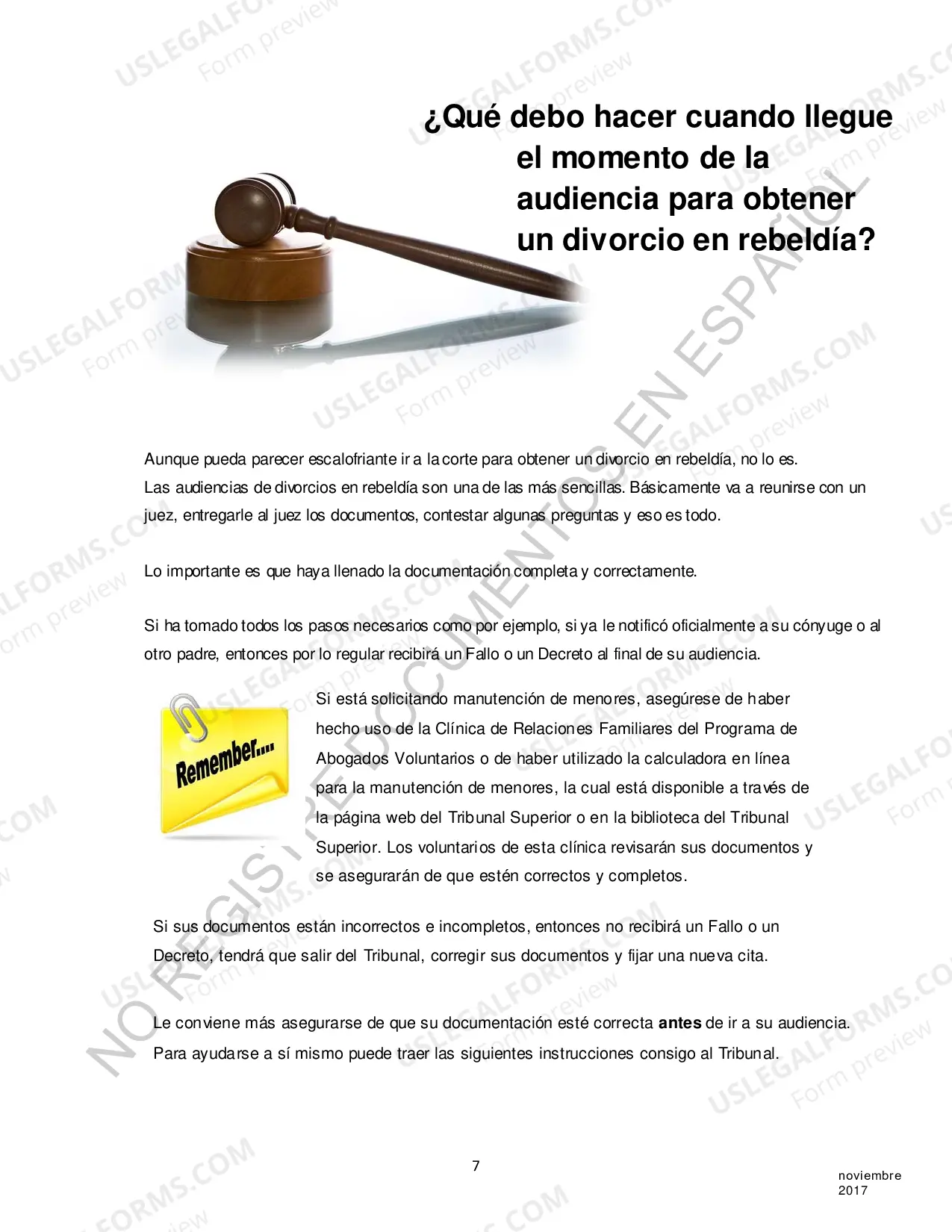 Preview Divorcio en rebeldia