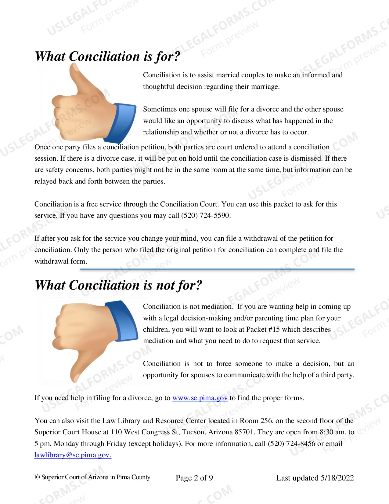 Preview Conciliation